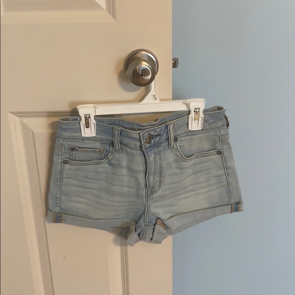 American Eagle light blue Jean shorts